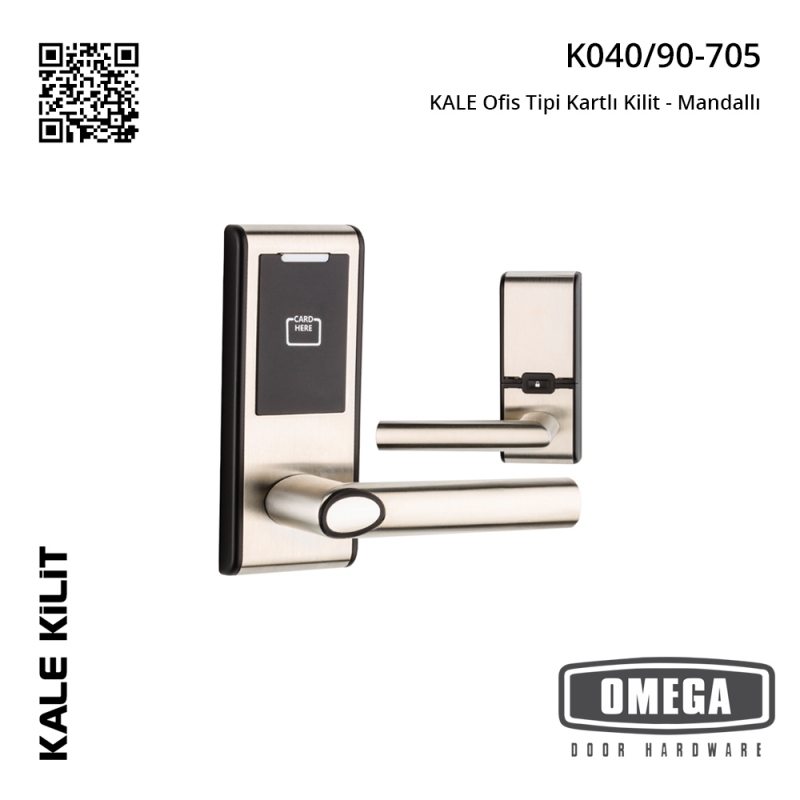 KALE Ofis Tipi Kartlı Kilit - Mandallı