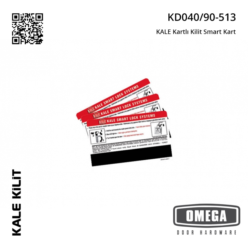 KALE Kartlı Kilit Smart Kart