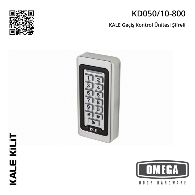 KALE Geçiş Kontrol Ünitesi Şifreli