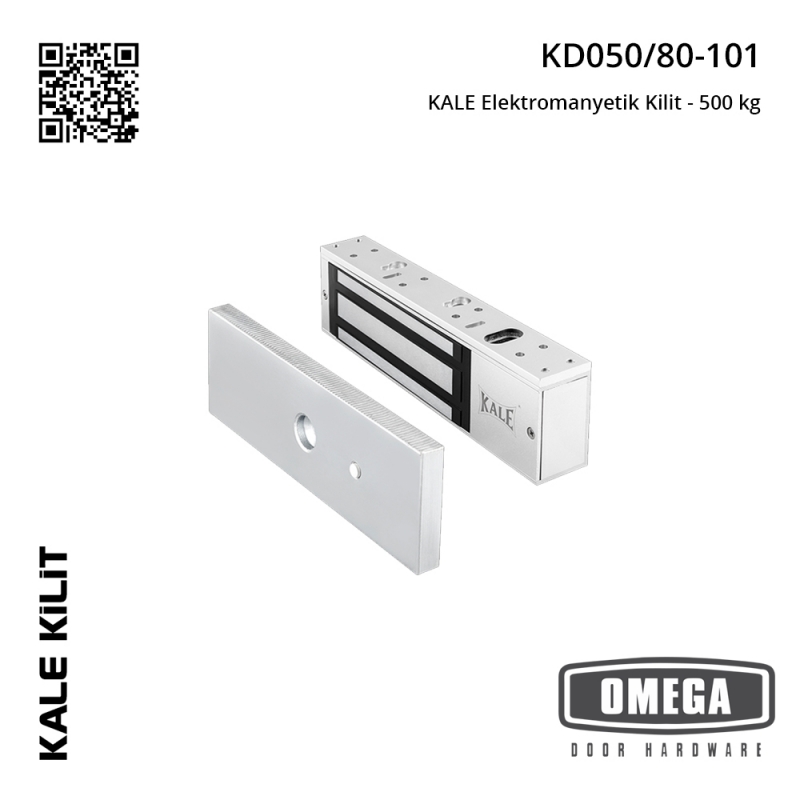 KALE Elektromanyetik Kilit - 500 kg