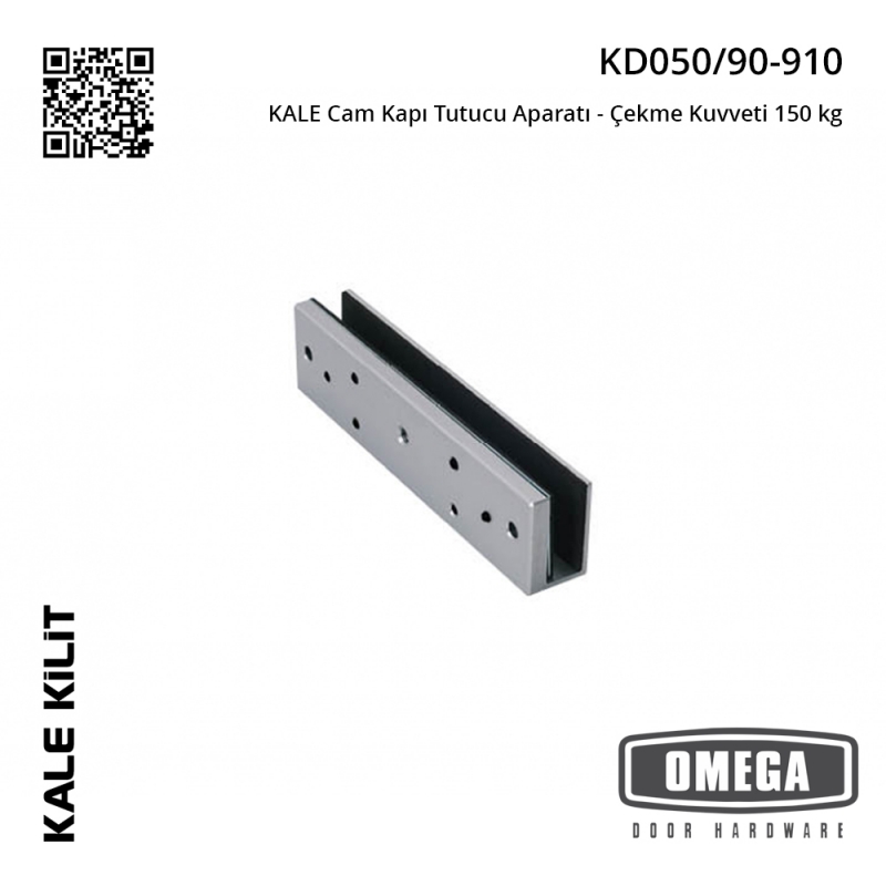 KALE Cam Kapı Tutucu Aparatı - Çekme Kuvveti 150 kg