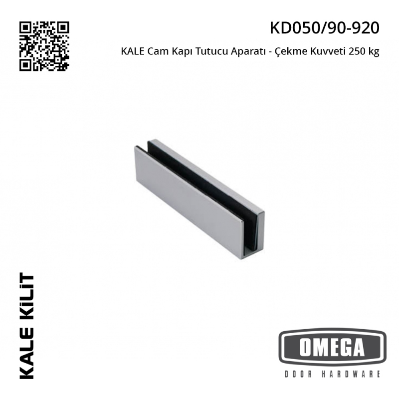 KALE Cam Kapı Tutucu Aparatı - Çekme Kuvveti 250 kg
